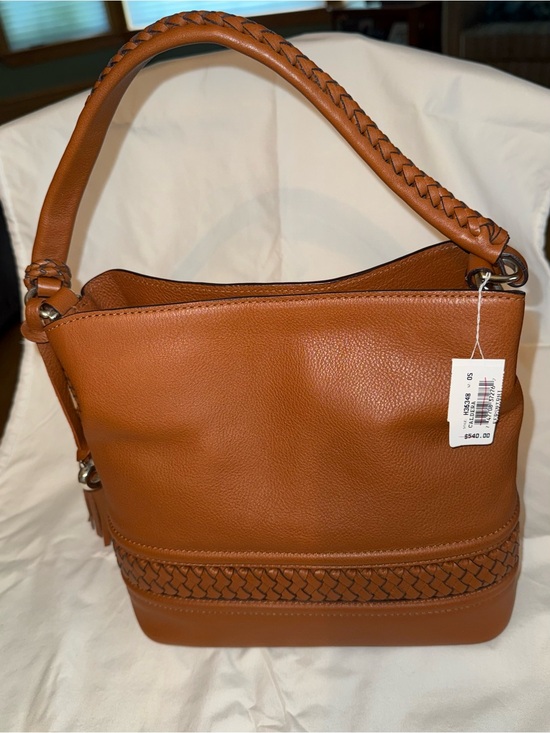 Brighton Ferrara CALDERA Bucket Bag NWT